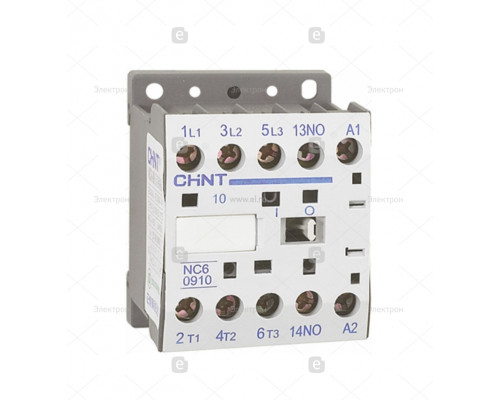 CHINT Контактор NC6-0910 9А 230В 50Гц 1НО (R)