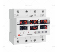 EKF Трехфазное реле напряжения и тока с дисп. MRVA-3 63A MRVA-3-63A