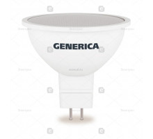 IEK GENERICA Лампа LED MR16 софит 8Вт 230В 4000К GU5.3