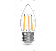 Gauss Лампа Filament Свеча 11W 810lm 2700К Е27 LED 1/10/50