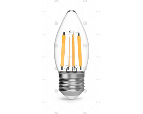 Gauss Лампа Filament Свеча 11W 810lm 2700К Е27 LED 1/10/50