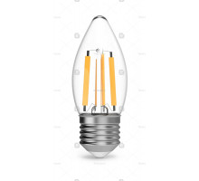 Gauss Лампа Filament Свеча 7W 550lm 2700К Е27 LED 1/10/50