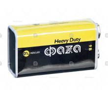 Батарейка 6F22 ФАЗА Heavy Duty Shrink-1