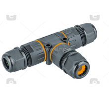 Кабельный коннектор PCC-T3-F 3x2.5 24A IP68 Jazzway .5053502