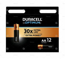 Батарейка DURACELL LR6 AA Optimum 1,5v Alkaline BL-12