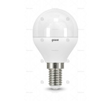 Лампа Gauss LED Шар E14 9.5W 890lm 3000K 1/10/50 105101110