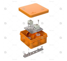 Коробка огнестойкая для о/п 40-0210-FR1.5-4 Е15-Е120 80х80х40 Промрукав