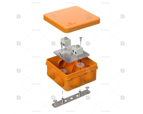 Коробка огнестойкая для о/п 40-0210-FR1.5-4 Е15-Е120 80х80х40 Промрукав