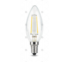 Лампа Gauss LED Filament Свеча E14 9W 710lm 4100К 1/10/50 103801209