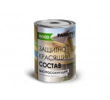 Состав защитно-красящий для древесины быстросохнущий FARBITEX ПРОФИ WOOD Красное дерево (3,0кг