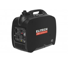 Бензогенератор ELITECH HD GIS 2000RМ инвертерного типа 2,0 кВт, 220 В, 22кг, руч.старт, дисплей