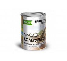 Масло колеруемое для террас и садовой мебели FARBITEX ПРОФИ GOOD FOR WOOD зеленый (0,9кг)