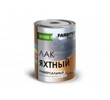 Лак уралкидный яхтный FARBITEX ПРОФИ WOOD универсальный высокоглянцевый (0,9кг)