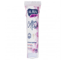 Ватные диски AURA BEAUTY 120шт /35 (704)