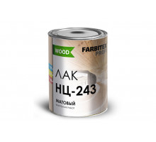 Лак НЦ 243 FARBITEX ПРОФИ WOOD матовый (0,7кг)