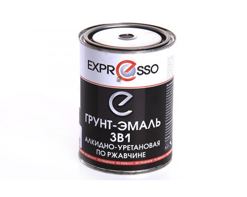 Грунт-эмаль алкидно-уретан 3 в 1 ЛАКОВАР EXPRESSO серая RAL 7040 (0,9кг)