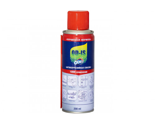 Антикоррозийная смазка-спрей ODIS DE-RUST and LUBRICATING, аэрозоль 200мл (DS4200()