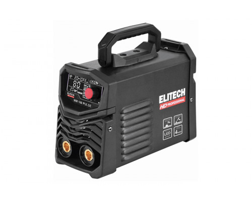 Инвертор ELITECH HD WM 160 PULSE (110-275В, 4,7кВт, 10-160А, 1,6-4мм, VRD, LCD)