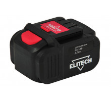 Аккумулятор ELITECH 12В 4,0Ач, Li-ion 1820.098400