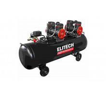 Воздушный компрессор ELITECH HD ACF 500-120S безмаслянный (120л, 500л/мин, 4 цилиндра, 8бар, 2,9кВт)