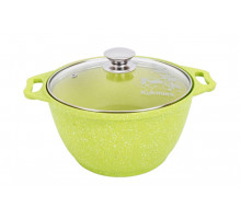 Кастрюля литой алюминий г.Кукмор Trendy style (lime) 2,0л (к21tsl)