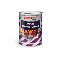 Эмаль термостойкая MASTER PRIME серебро (0,8кг)