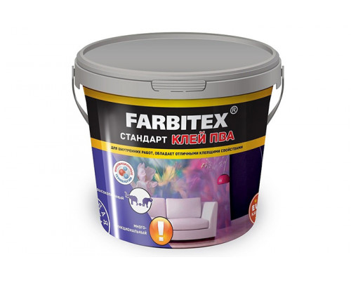 Клей ПВА FARBITEX стандарт (2,3кг)