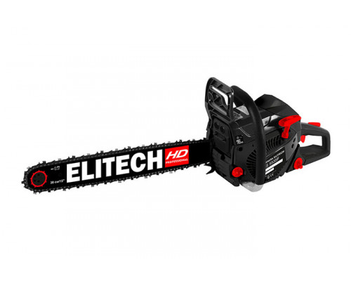 Бензопила ELITECH HD CS 5535F (54.5см3, 2,6кВт/3,5л.с. ш-38см,0,325, 1.5мм,64зв 5,2кг (E1611.006.00)