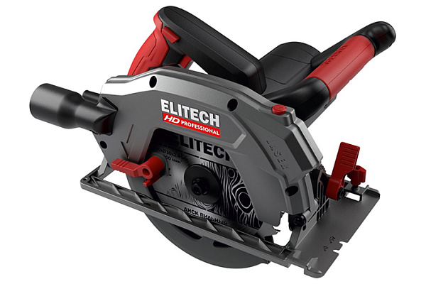 Пила дисковая ELITECH HD CS 1875E (1800Вт, 5000об/м, ф210х30мм, рез75мм, 5,4кг,лазер) E2206.029.01