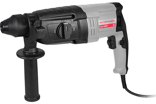 Перфоратор ИНТЕРСКОЛ П-25/750ЭР SDS plus (кейс, ч/в 1350-5500) 733.1.0.70
